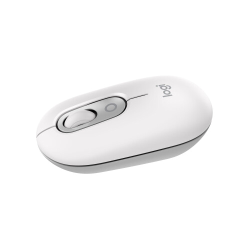 Logitech Mouse - Sem fio - Logitech - Pop Mouse - Branco