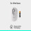 Logitech Mouse - Sem fio - Logitech - Pop Mouse - Branco 9