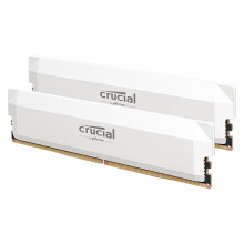 Pro DDR5 RAM 32GB Kit (2x16GB) 6400MHz CL38, Overclocking Gaming Memory, Intel XMP 3.0 / AMD EXPO, Computer Memory (PC) DDR5 32GB RAM, White -