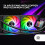 Raffreddamento Liquido AIO - MARS GAMING - ML-VISION240 - Schermo LCD 4:3 - 2 Ventole ARGB - TDP 500W 4