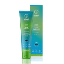 KHADI DEEP CLEANSE Ayurvedisk Rensande Schampo | 5 oz | Djup rengöring av hår och hårbotten | 100% naturlig, utan silikon, sulfater & parabener