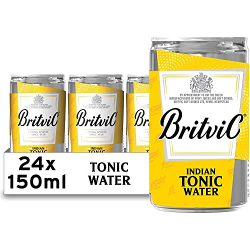 Britvic Indian Tonic Water, 24 x 150ml Can