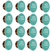 Dolce Gusto Flat White Pods – 100 Capsules (100 Drinks), Creamy Espresso with Velvety Milk Foam