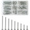 M4 Door Knobs Cabinet Handles Screws,90 Pcs Machine Bolts Assorted, Fixing Handles For Kitchen,Drawer,Cupboard,Bathrooms, 1