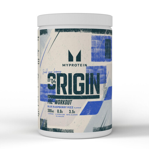 Myprotein Alpha Pre-Workout Powder with Beta Alanine and Caffeine - Blue Raspberry - 600g