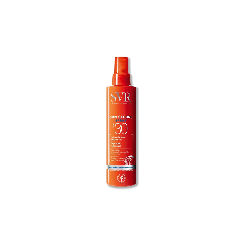 Svr Sun Secure Spf30 Ultra-Light And Invisible Spray 200 Ml