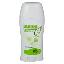 Sensitive Deodorant Stick 60 ml, without perfume, for sensitive skin, protects up to 72 hours against sweat odour, plant ingredients, waterproof and