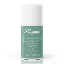 Deodorant Roll On Crystal Salt Stone for Girls, Kids, Boys, Women & Men| Aluminum & Baking Soda Free | 24-Hour Odour Protection | Fragrance: Cucumber