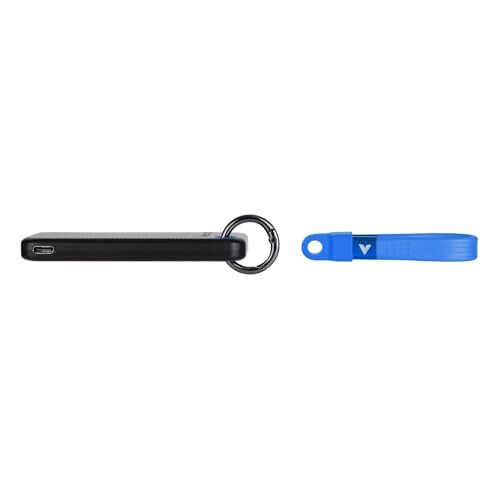 Verbatim Disco SSD esterno - VERBATIM - Pocket - 1 To - Nero / Blu 2