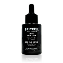 Brickell Men's Retinol Skin Care Serum Treatment For Firming Face Lines & Eye Wrinkles, Deep Hydrating Facial Skincare Serum For Anti-Aging, Fragrance