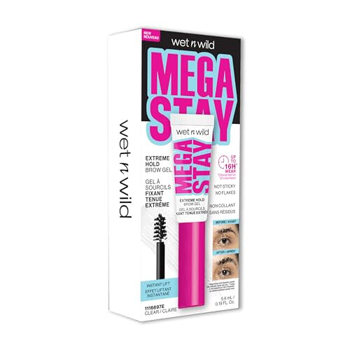 Wet n Wild Mega Stay Extreme Hold Brow Gel - Clear 1