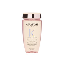Kerastase Gloss Absolu High-Shine Anti-Frizz Shampoo - Cleanses & Reveals Ultimate Shine for Glossy & Bouncy Hair 6.8 Fl Oz