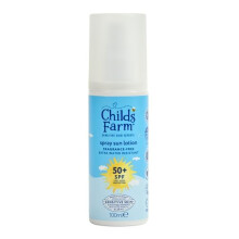 Kids & Baby Sun Lotion Spray SPF 50+ | UVA & UVB Very High Protection | Extra Water Resistant | Fragrance Free | Suitable for Dry, Sensitive Skin,