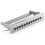 12 Port CAT7 Patch Panel Set Patch Panel Distribution Panel Modular 1 U 10 Inch Rack Mounting + 12x CAT 7 Keystone Module RJ45 LAN Network 10 Gbit/s 4