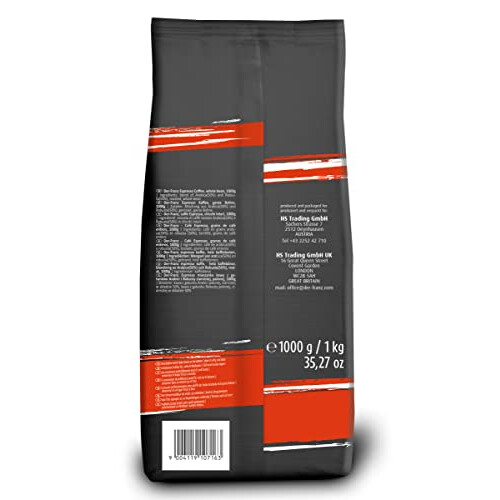 Espresso Coffee, whole bean, 4 x 1000 g 1