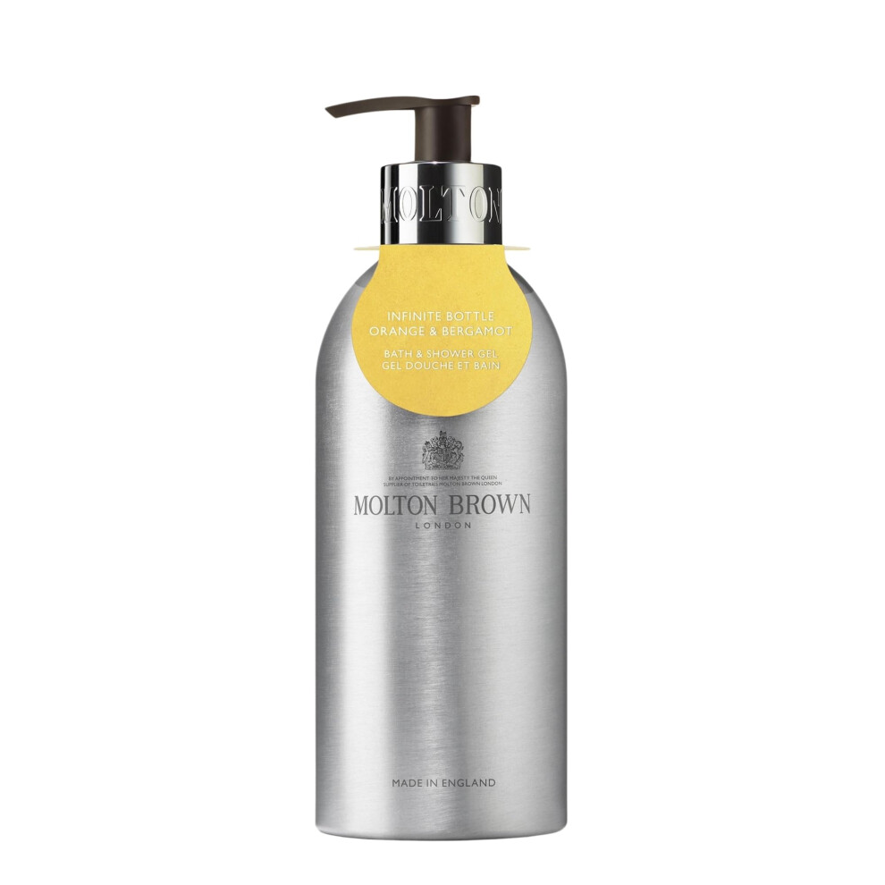 Orange and Bergamot Bath and Shower Gel Infinite Bottle 400 ml