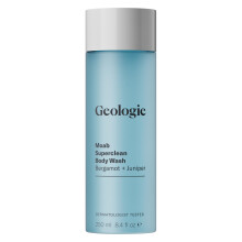 Geologie Moab Superclean Body Wash | Diepe Reiniging Bergamot + Jeneverbes Douchegel voor Iedereen |