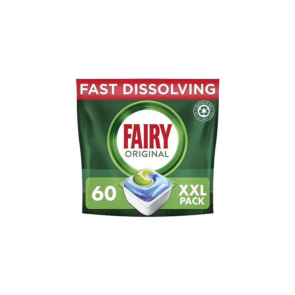 Fairy Original All In One Auto Dishwashing Tablet 60Ct