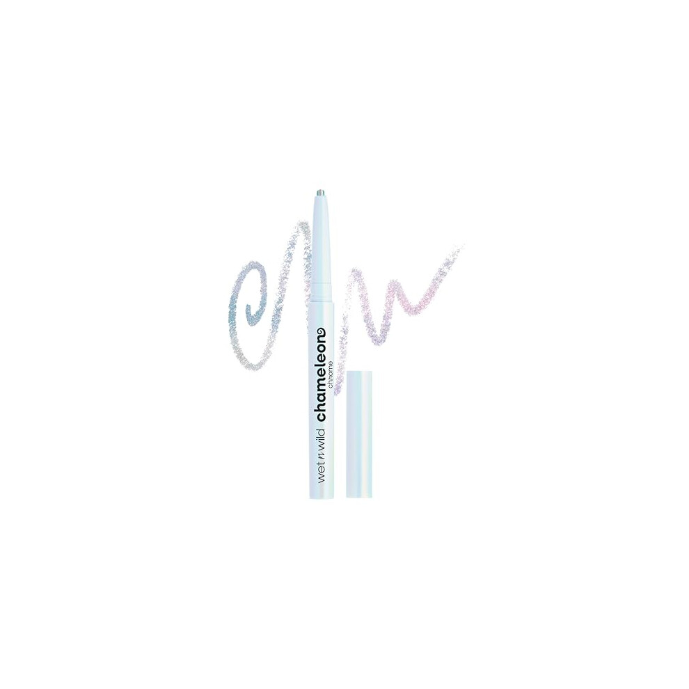 Chameleon Chrome Retractable Waterproof Eyeliner, Smudge-Proof Dynamic Color Shift, Long-Lasting 18-Hour Wear, Cruelty-Free - Electric Prism