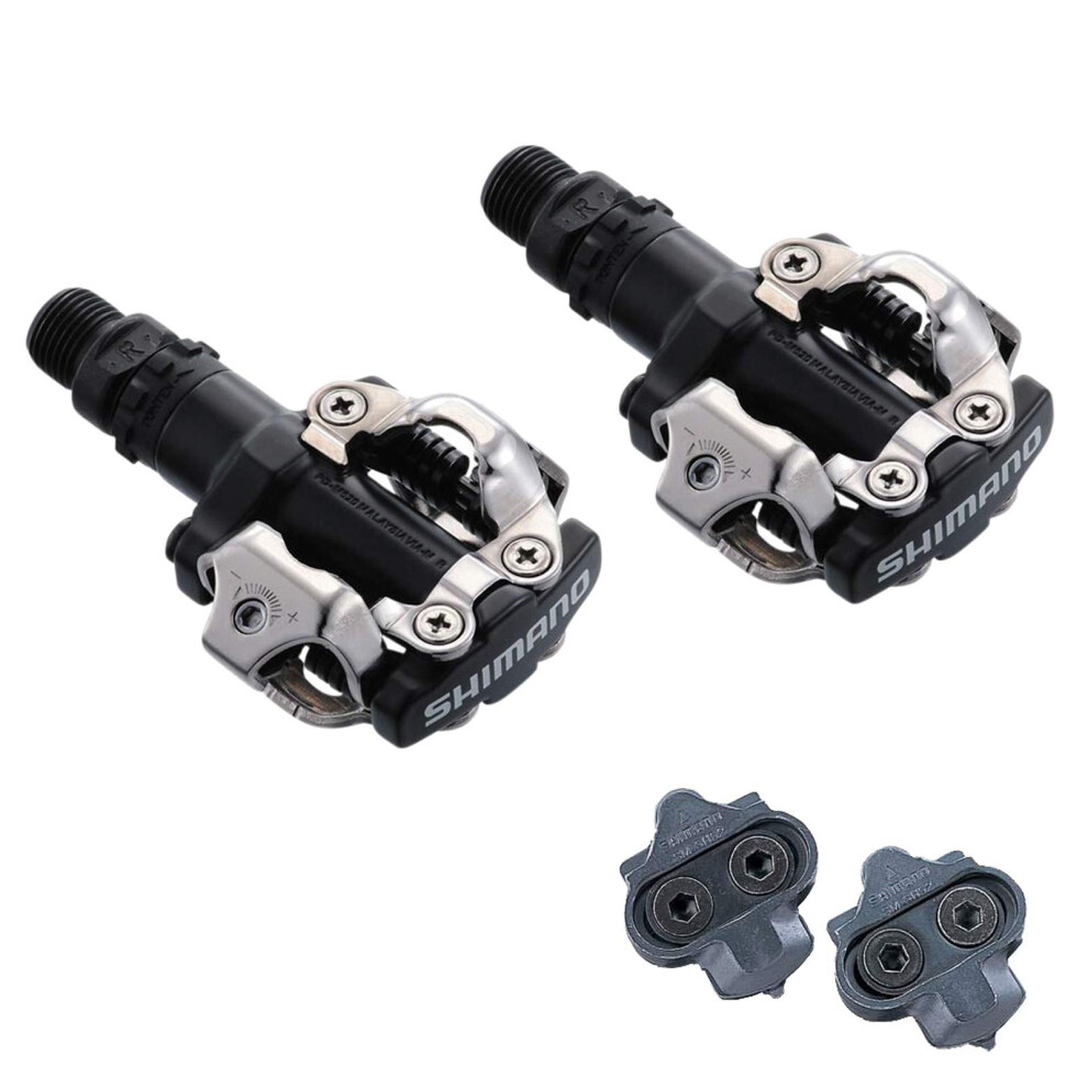 M520 SPD Clipless Bike Pedals with Cleats - Black