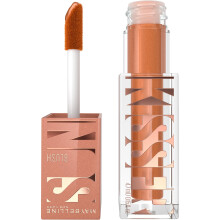 New York, SUNKISSER, Multi-Purpose Illuminating Liquid Blush, Blush, Highlighter and Bronzer, Healthy Glow, Tanned Complexion, Glowy Makeup, Shade: