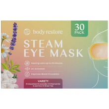Body Restore Selbstheizende Dampaugenmaske 30er Pack - Geschenke zur Entspannung für Sie und Ihn, beste Freunde
