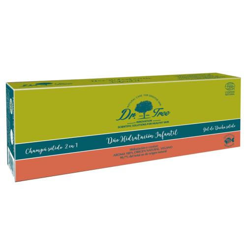 Moisturising Solid Shampoo + Solid Shower Gel Junior 75 g + 75 g