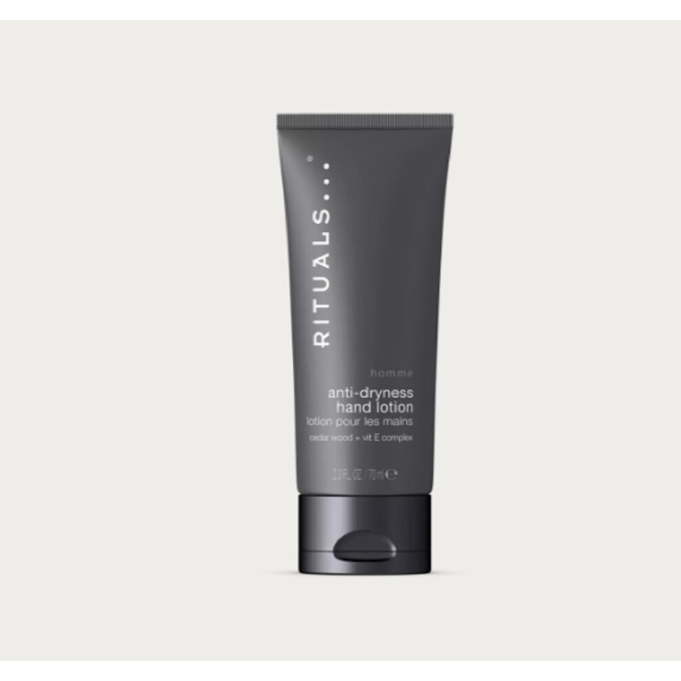 HOMME Hand Balm cedar wood vitamin e complex hydrating moisturising for men 70 ml