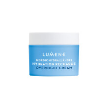 Nordic Hydra [LÄHDE] Hydration Recharge Overnight Cream with Hyaluronic Acid and Oat Pre & Postbiotics, Vegan 50 ml