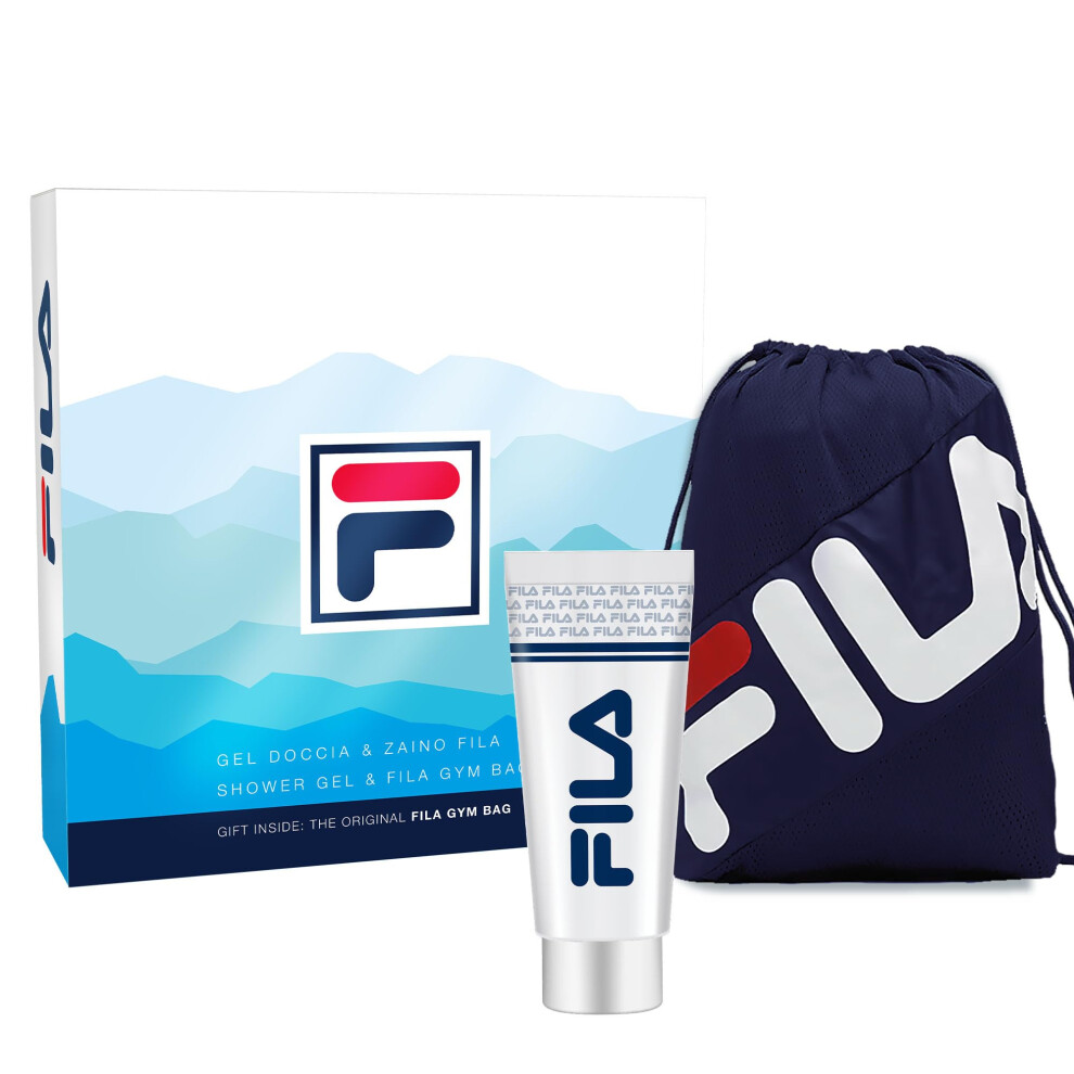Gift Set For Men – Men's Gift Set w/ Fresh Citrus Men's Shower Gel & Premium Blue Gym Bag – Perfect Mens Gift Set for Birthdays, Holidays,