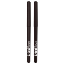New York Lasting Drama Automatic Eye Pencil Waterproof Pigmented Tract 36H Colour Black Out Drama - 2 Cosmetics