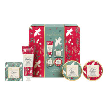The Fuzzy Duck Winter Wonderland Luxury Pamper Tin Gift Set - Vegan Friendly (Pack of 1)