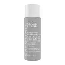 SKIN PERFECTING 6% Mandelic Acid + 2% Lactic Acid AHA - AHA Exfoliant - Visibly Reduces Fine Lines and Wrinkles - with Yarrow Extract - All Skin Types