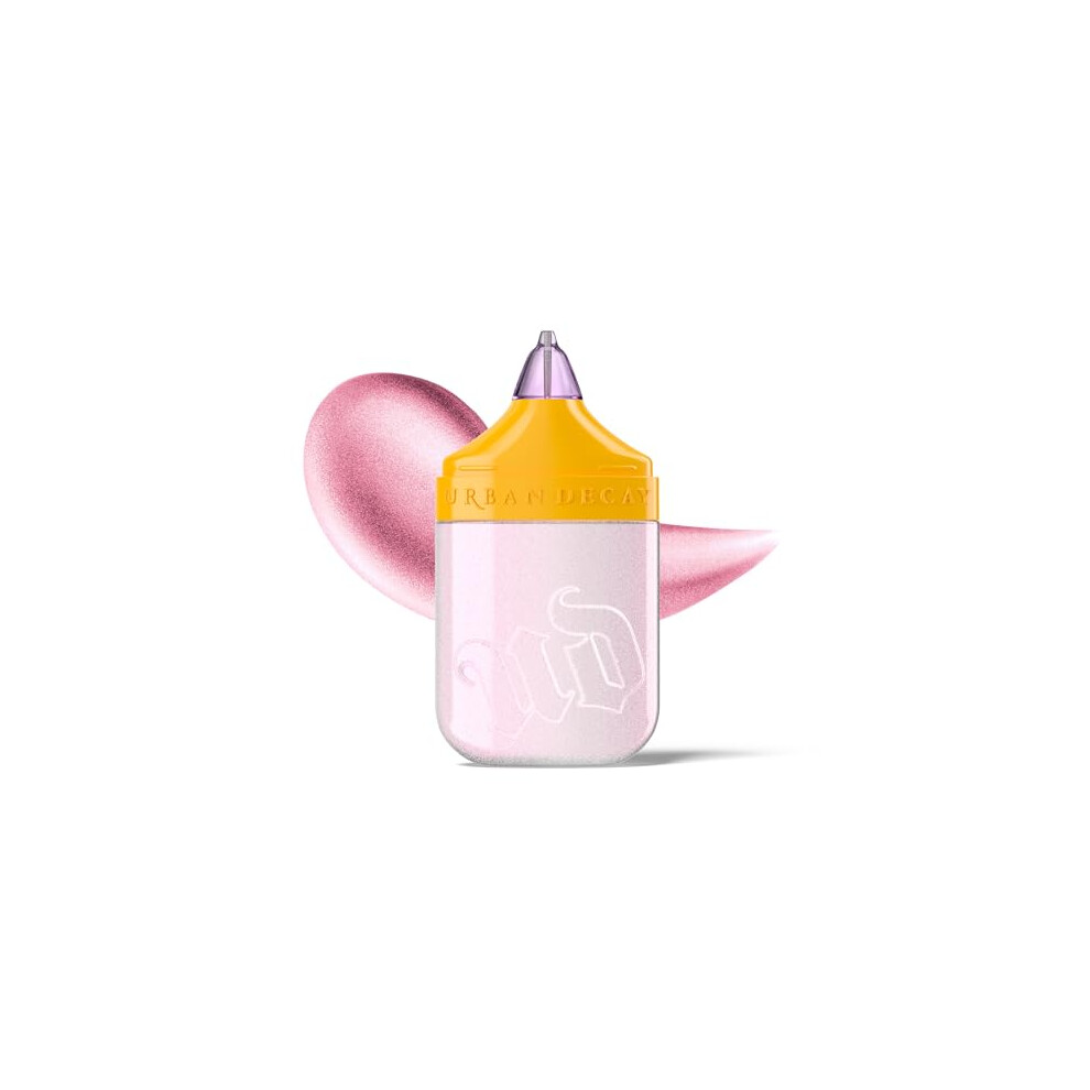 Facebond Luminizer, Waterproof Liquid Highlighter, Formulated with 3% Niacinamide & Vitamin E, Shade: Mirror Ball, 30ml