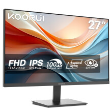 E2711F 27 Inch FHD Monitor, Gaming 100Hz, IPS Computer Monitors, 1080P Pc Screen, Adaptive Sync, 5ms, VESA 100x100mm, Eye Care, HDMI, VGA