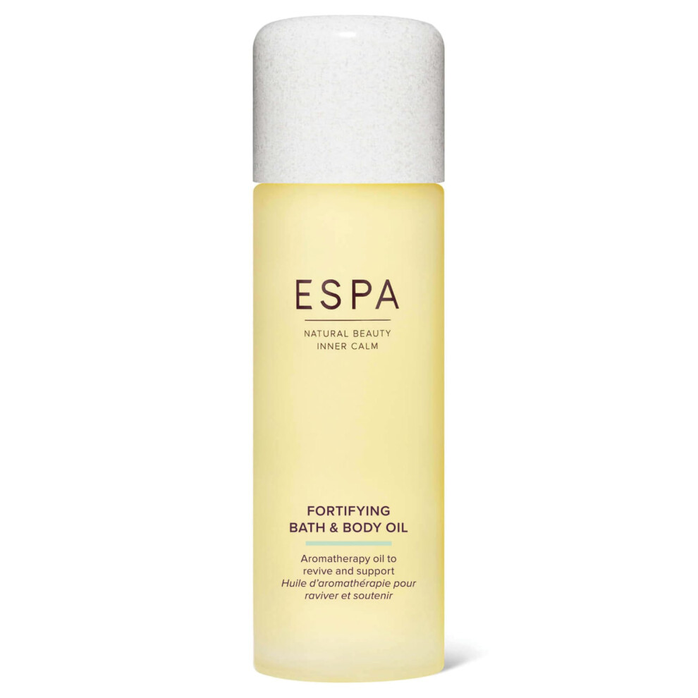 Espa | Fortifying Bath And Body Oil | 100Ml | Eucalyptus & Tea Tree | Contains Magnesium & Ashwagandha | Menopause-Friendly
