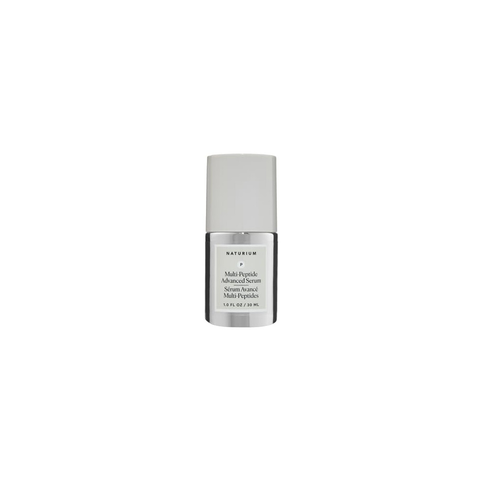 Naturium Multi-Peptide Advanced Serum, Firming & Smoothing Face Serum For Fine Lines & Wrinkles With Advanced Multi-Peptide Blend | 1.0 Fl Oz / 30 Ml