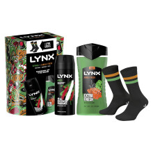 MIXED BODYSPRAY & BODYWASH + AFRICA SOCKS GIFT SET