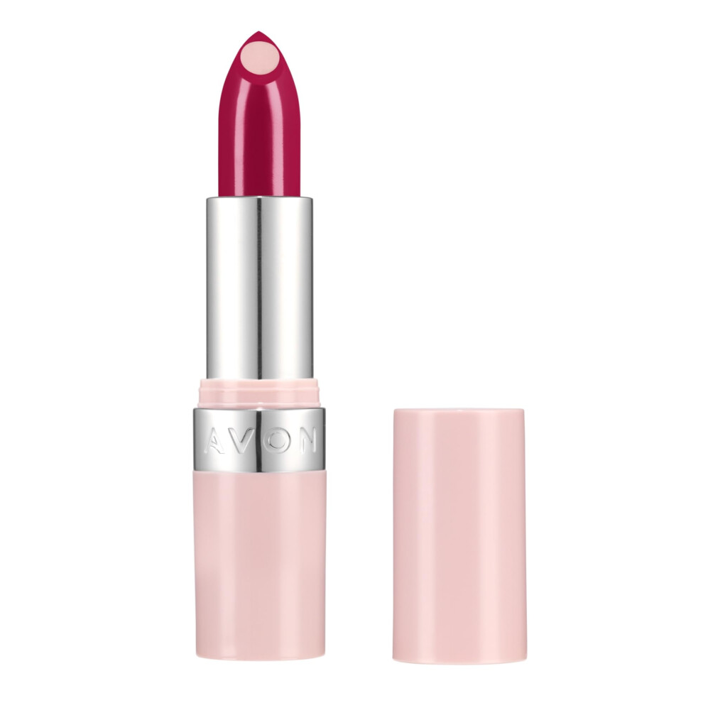 Hydramatic Shine Lipstick 3.6g | Hydrating Intense Colour | SPF 20 | Plumper and Smoother Looking Lips | Cruelty Free | Hydra Shine Carmine