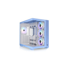 Caja de PC - THERMALTAKE - View 380 TG ARGB Hydrangea Blue - Torre media - ATX - Vidrio templado - Azul