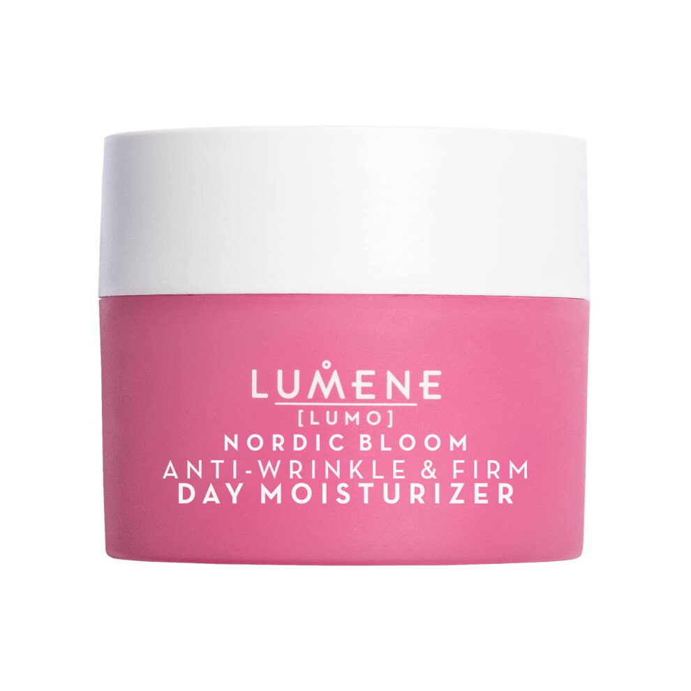 Lumene Nordic Bloom [Lumo] Anti-Wrinkle & Firm Day Moisturizer With Pre-Retinol Complex, Vegan 50 Ml