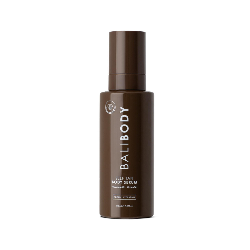 Bali Body Bronze Self Tan Body Serum | Tinted Self Tan Body Serum For All Skin Types For Natural Looking Gradual Glow | Vegan Cruelty Free Aust