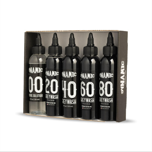 Tattoo Ink - 4oz Greywash Set 2