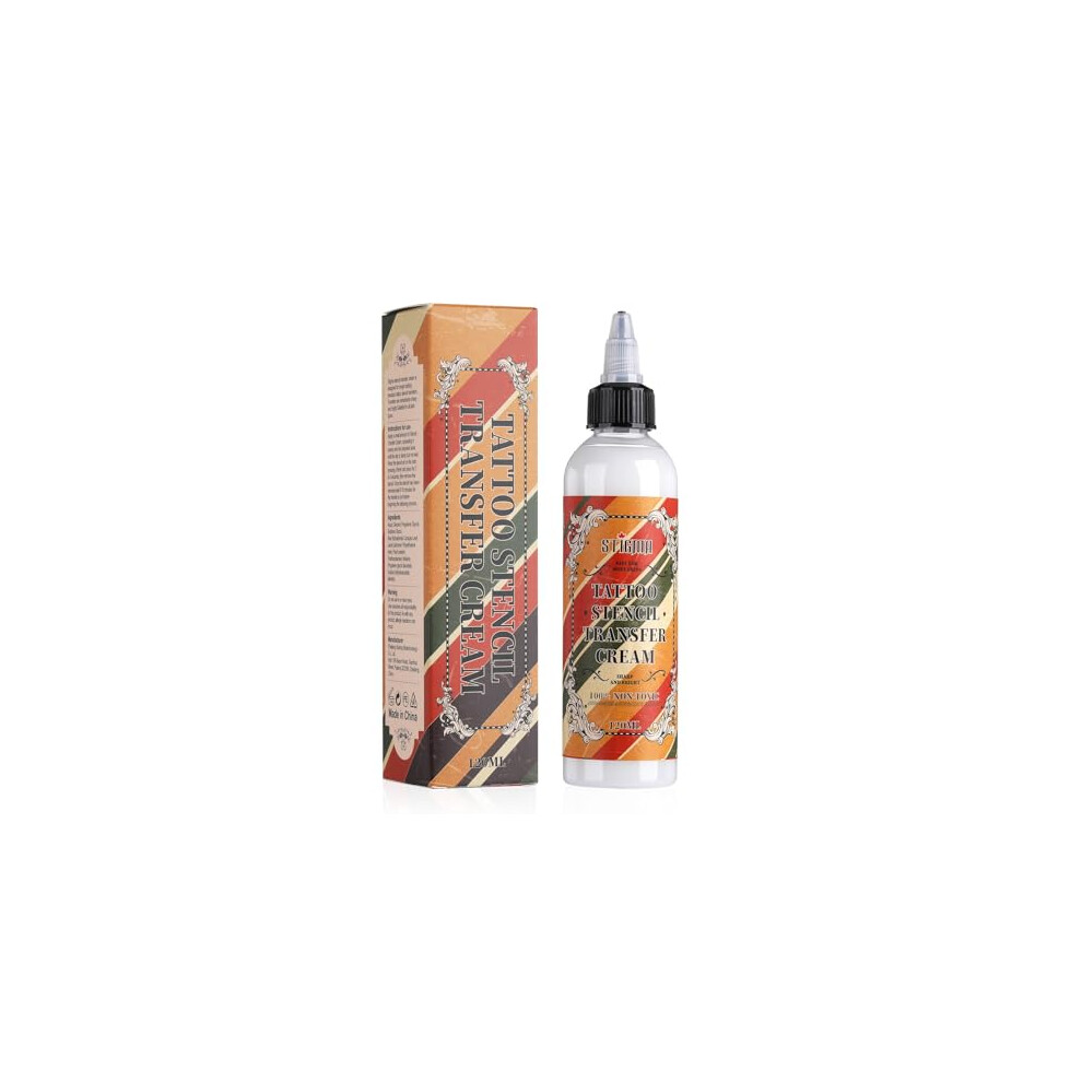 Stigma 120Ml Tattoo Transfer Cream Gel Professional Stencil Transfer Gel Long-Lasting Tattoo Balm For Tranfer Stickers Paper Tranfer Machine T307-120Ml