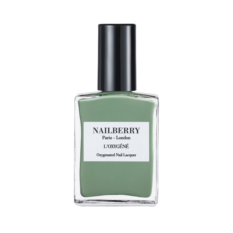 Nailberry L'oxygene Oxygenated Nail Lacquer | Scented Collection | Mint 15 Ml |