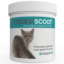 maxxiscoot Anal Gland & Digestive Health Support for Cats - Powder Supplement, 90g