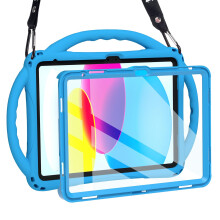 Kids Case for iPad A16 11th/10th Generation (2025/2022) 11inch/10.9inch- Made of Kid-Friendly Silicone, with Built-in Screen Protector, Shockproof