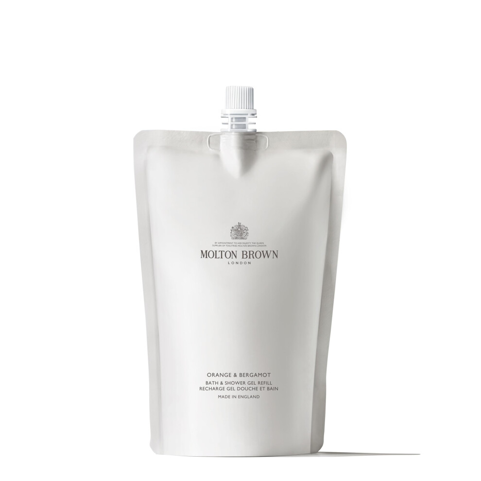 Orange and Bergamot Bath and Shower Gel Refill 400 ml