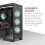 NOX Hummer GLOCK ARGB Semitorre ATX Cristal Temperado USB-C Preta 6
