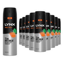 XL Antiperspirant Jungle Fresh 72H Long Lasting Sweat and Odour Protection Deodorant Spray for Men with Unique Scent of Palm Leaves and Amber, 200ml